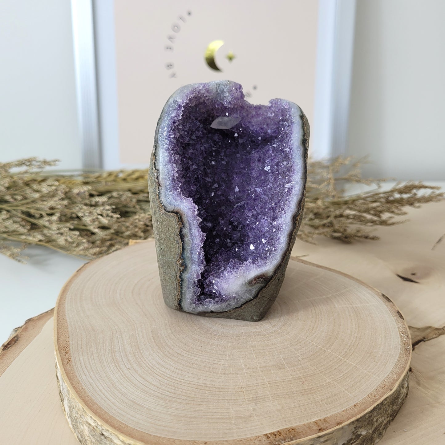 Amethyst Kristalldruse 9,5 x 5,6cm, 510g