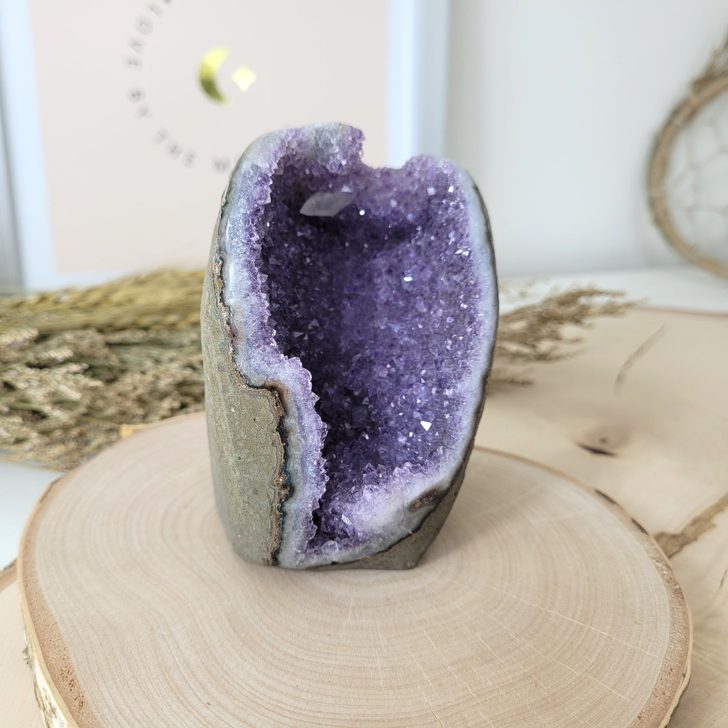 Amethyst Kristalldruse 9,5 x 5,6cm, 510g