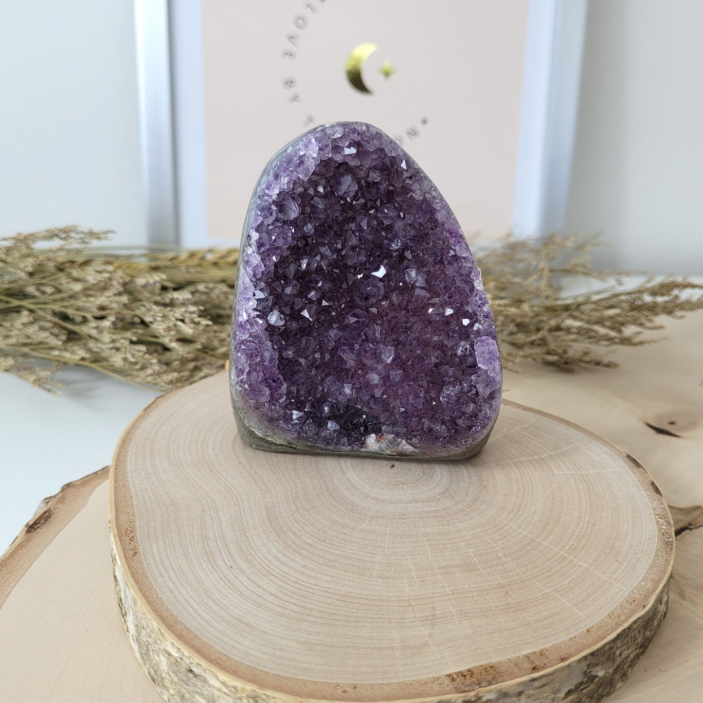 Amethyst Kristalldruse 9,2 x 7,5cm, 459g