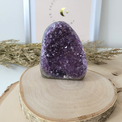 Amethyst Kristalldruse 9,2 x 7,5cm, 459g