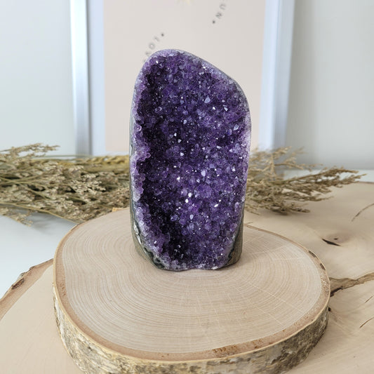 Amethyst Kristalldruse 11,5 x 6,3cm, 433g
