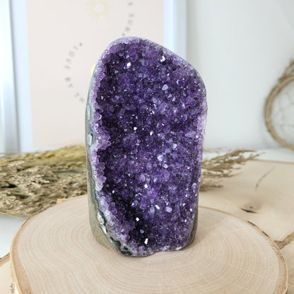 Amethyst Kristalldruse 11,5 x 6,3cm, 433g