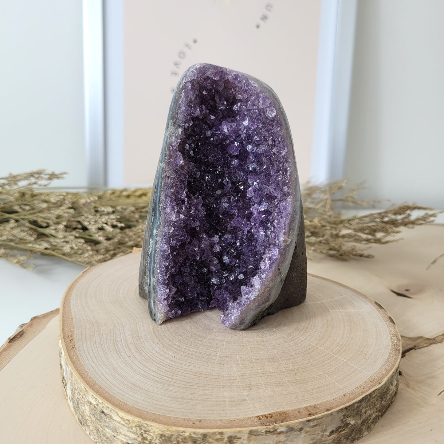 Amethyst Kristalldruse 10,3 x 7,6cm, 396g