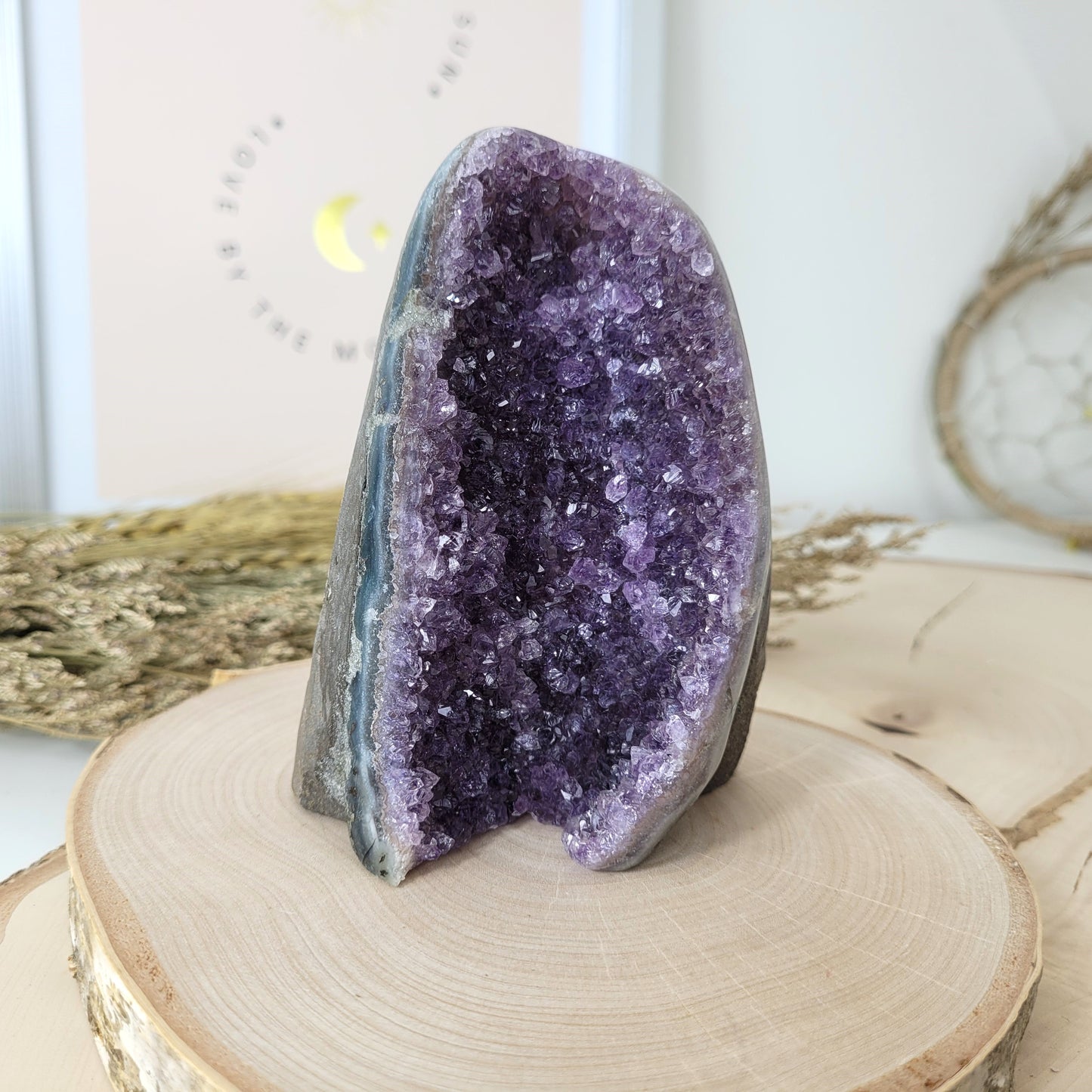 Amethyst Kristalldruse 10,3 x 7,6cm, 396g