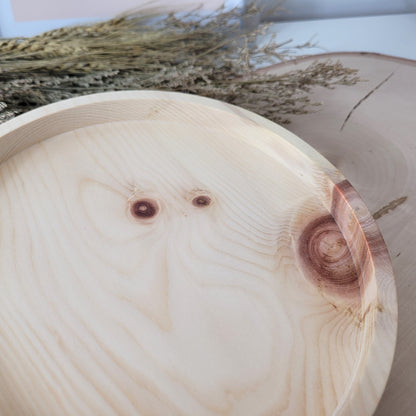 Zirbenholz Schale rund Durchmesser 20cm