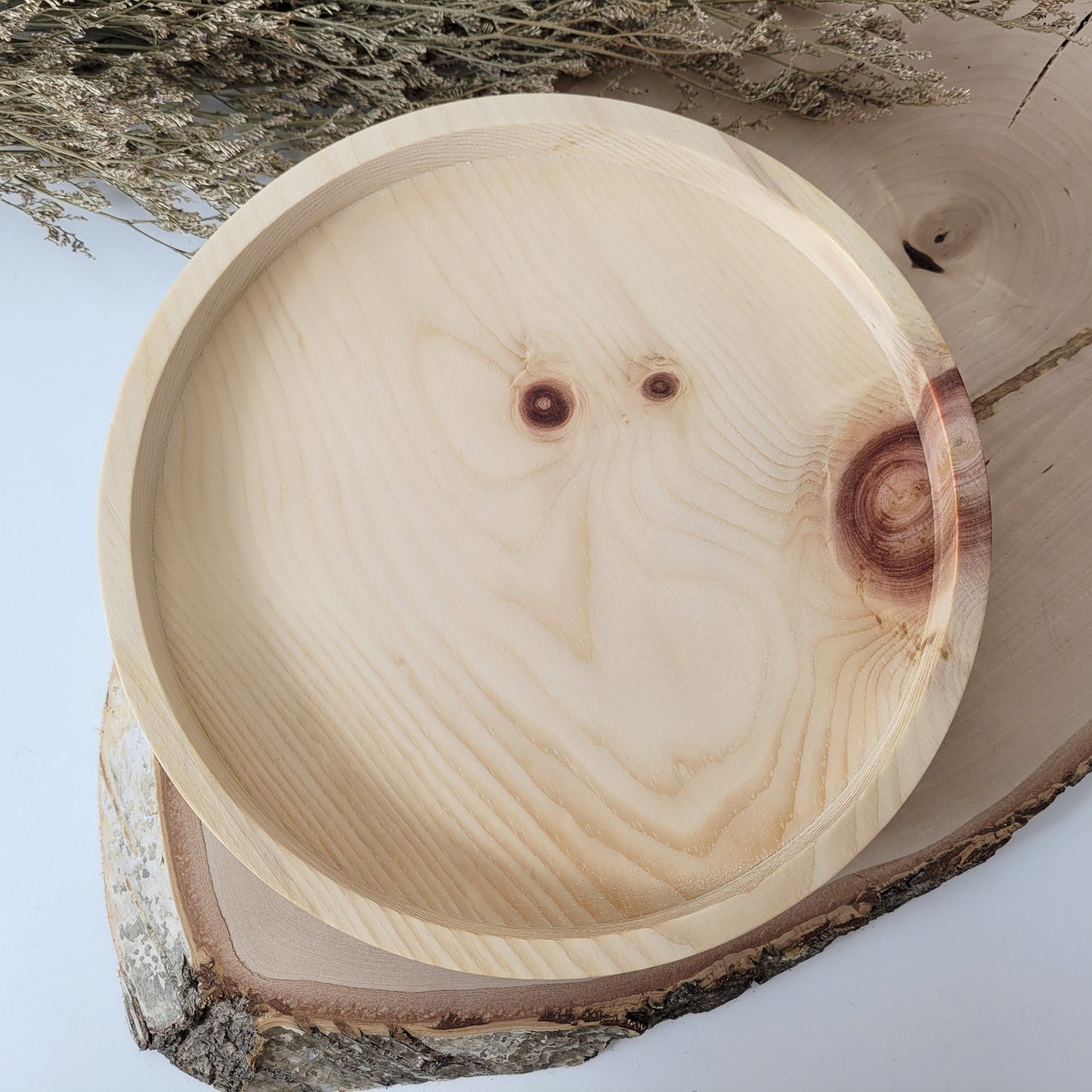 Zirbenholz Schale rund Durchmesser 20cm