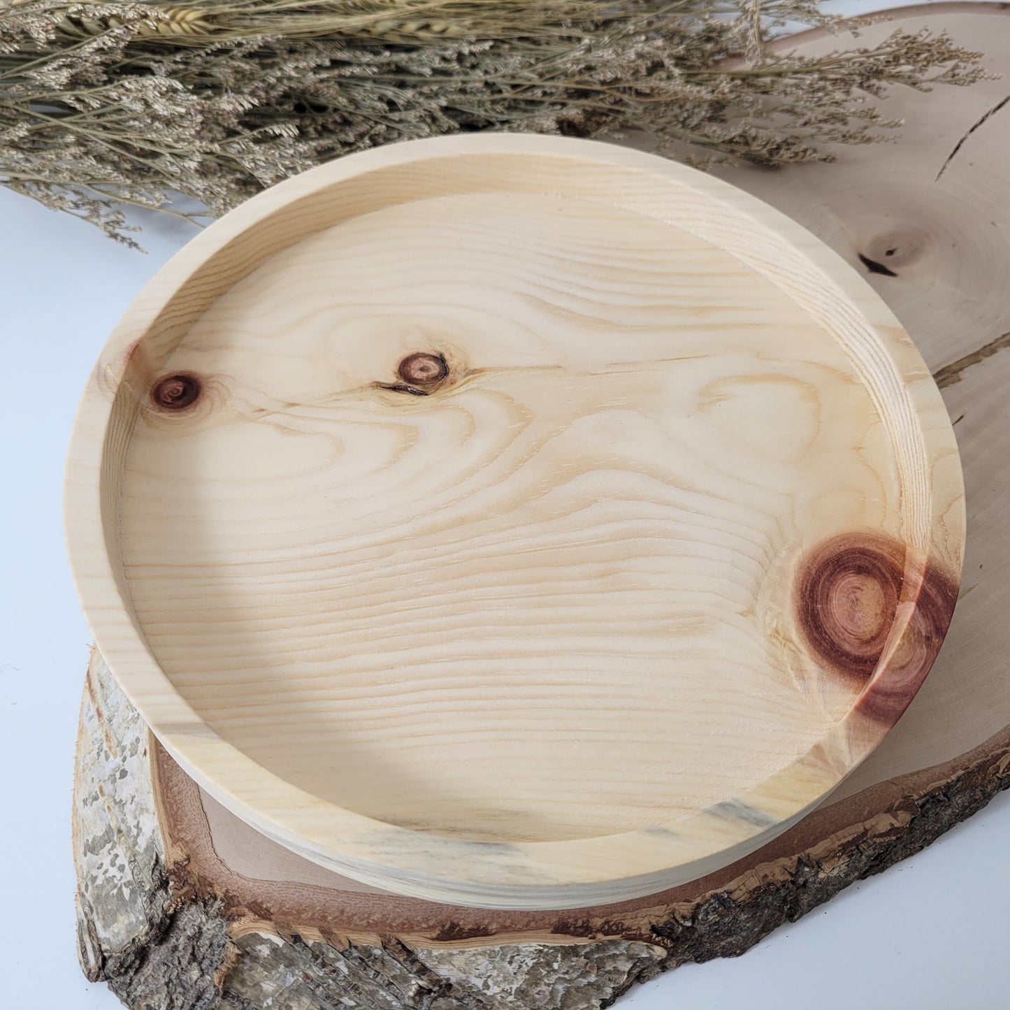 Zirbenholz Schale rund Durchmesser 20cm