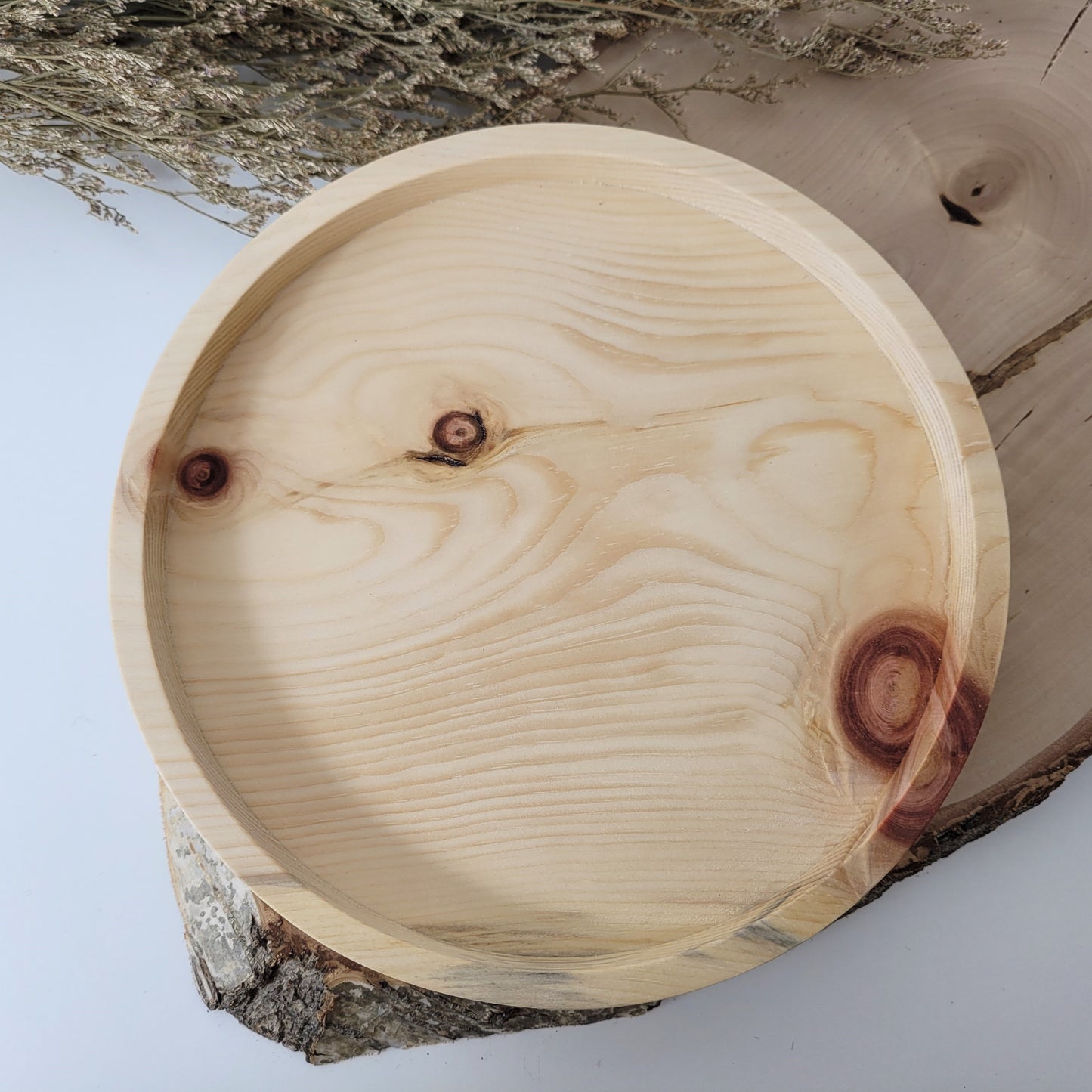 Zirbenholz Schale rund Durchmesser 20cm