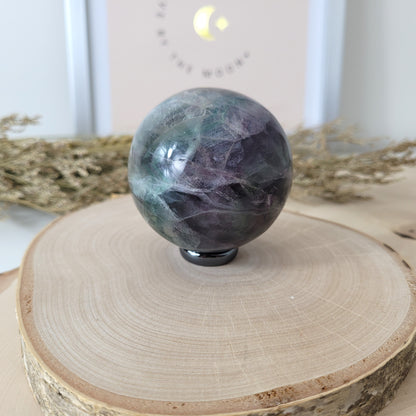 Fluorit Kugel 5,9 cm Durchmesser, 374g