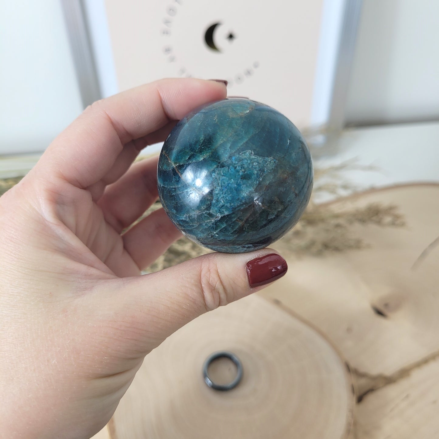 Apatit Kugel 5 cm Durchmesser