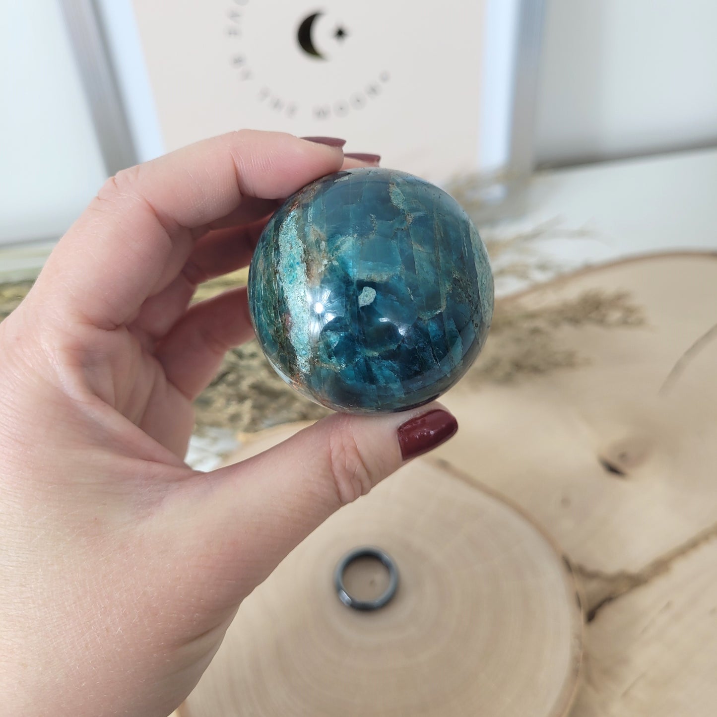 Apatit Kugel 4,9 cm Durchmesser