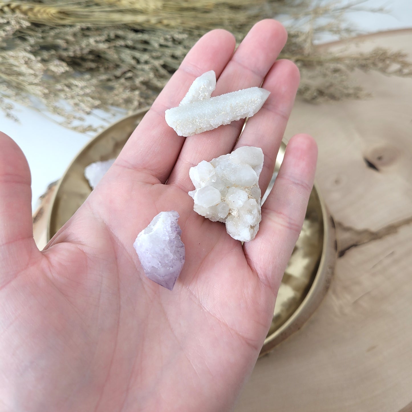 Set 14 Stück Mini Spirit Quarze B-Ware