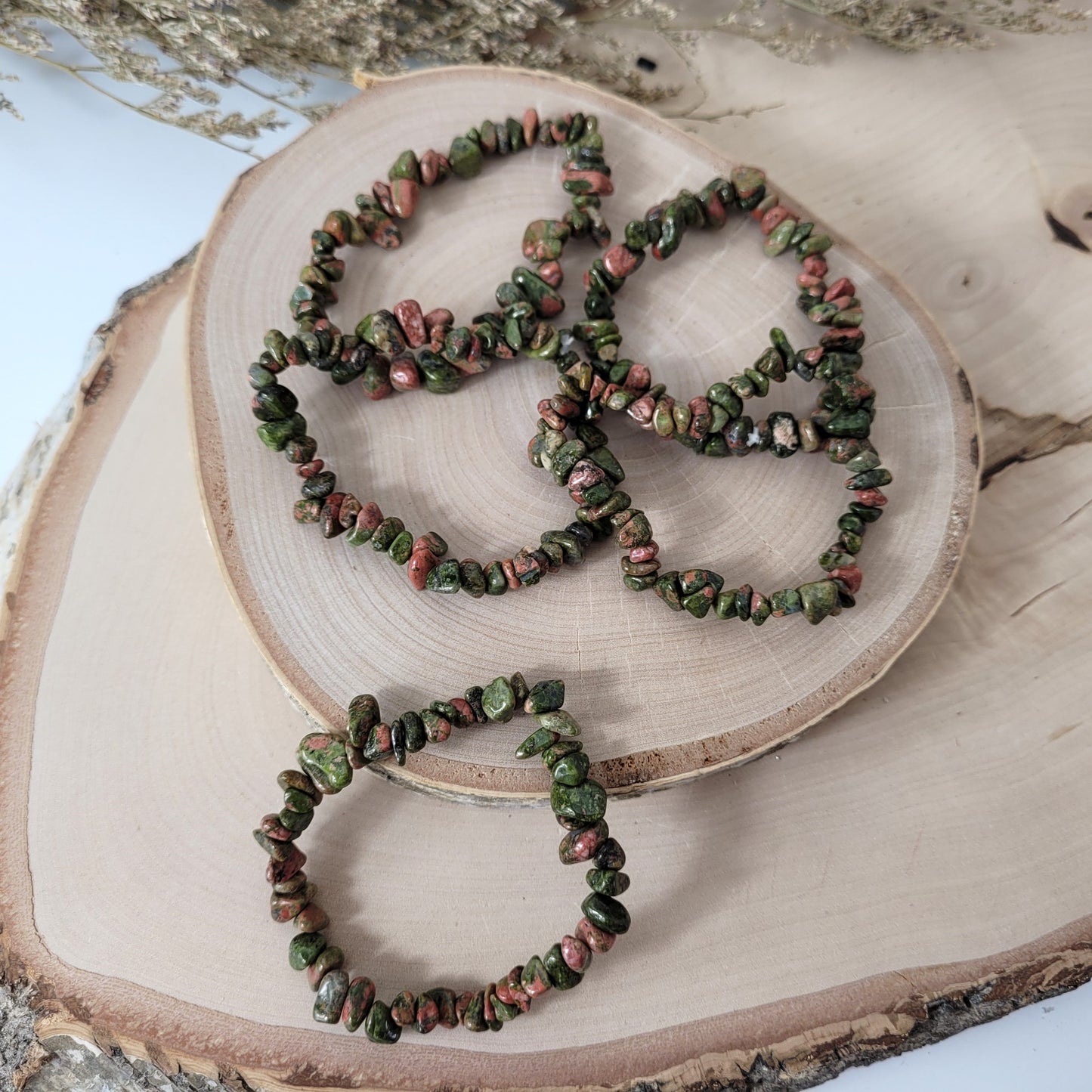 Splitterarmband Unakit