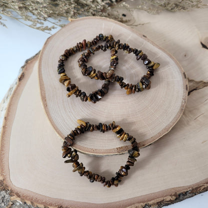 Splitterarmband Tigerauge