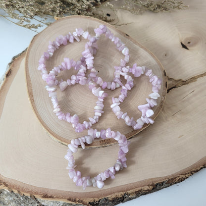 Splitterarmband Kunzit