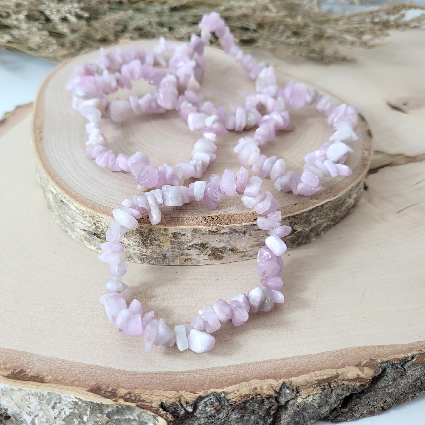 Splitterarmband Kunzit