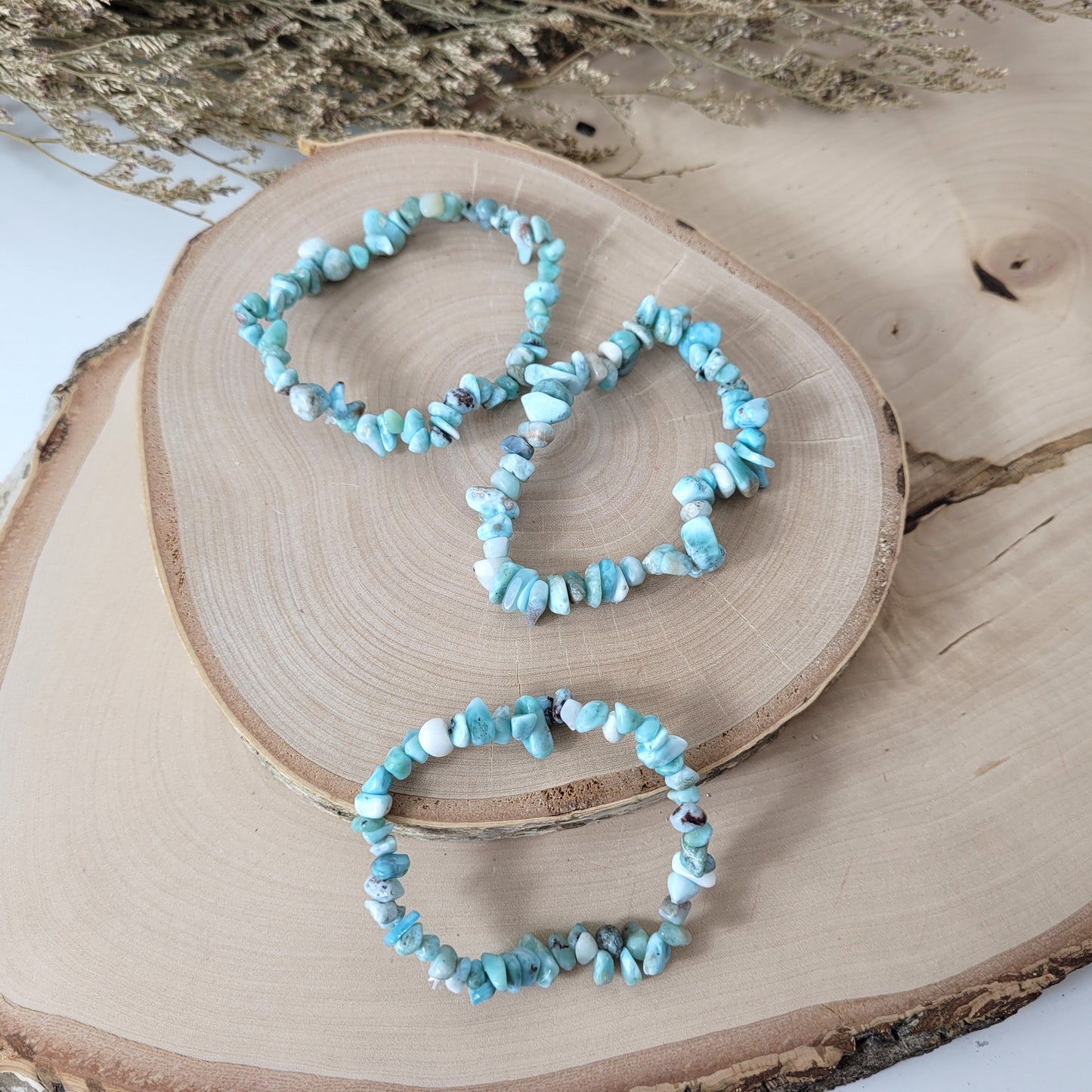 Splitterarmband Larimar