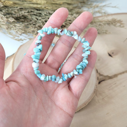 Splitterarmband Larimar