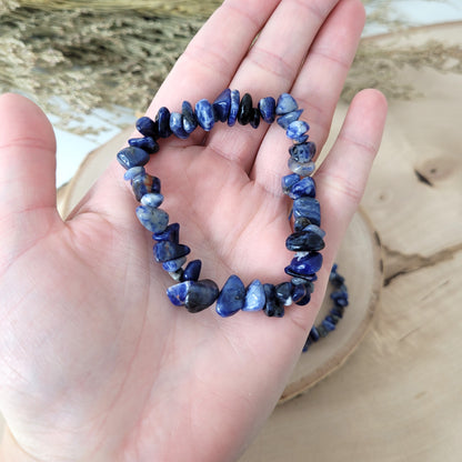 Splitterarmband Sodalith