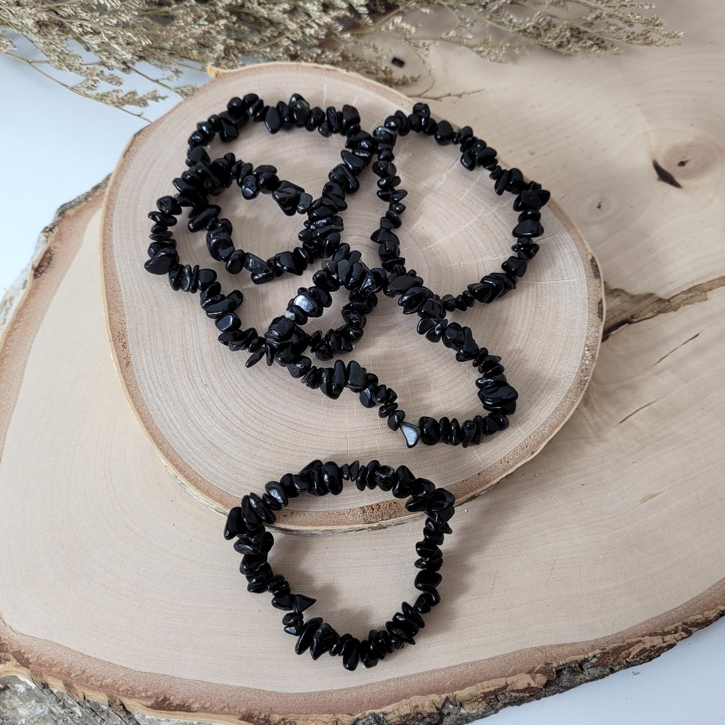 Splitterarmband Regenbogenobsidian