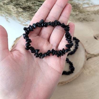 Splitterarmband Regenbogenobsidian