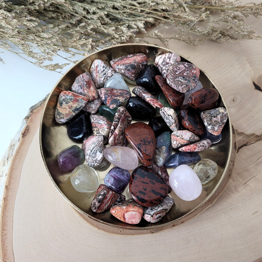 Set Trommelsteine 47 Stück B-Ware