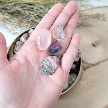 Set Trommelsteine 47 Stück B-Ware