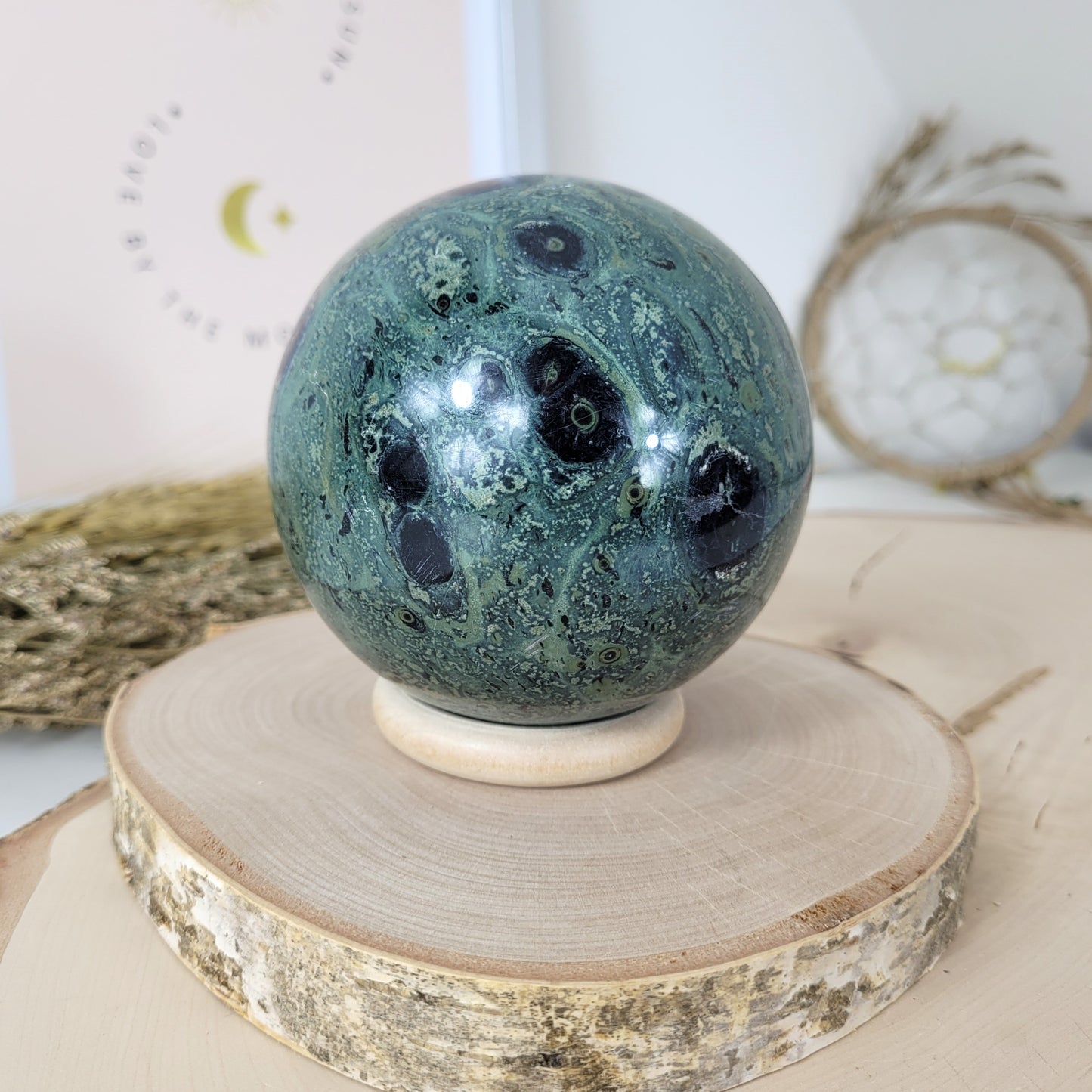 Eldarit Kugel 8,9 cm Durchmesser, 1083g