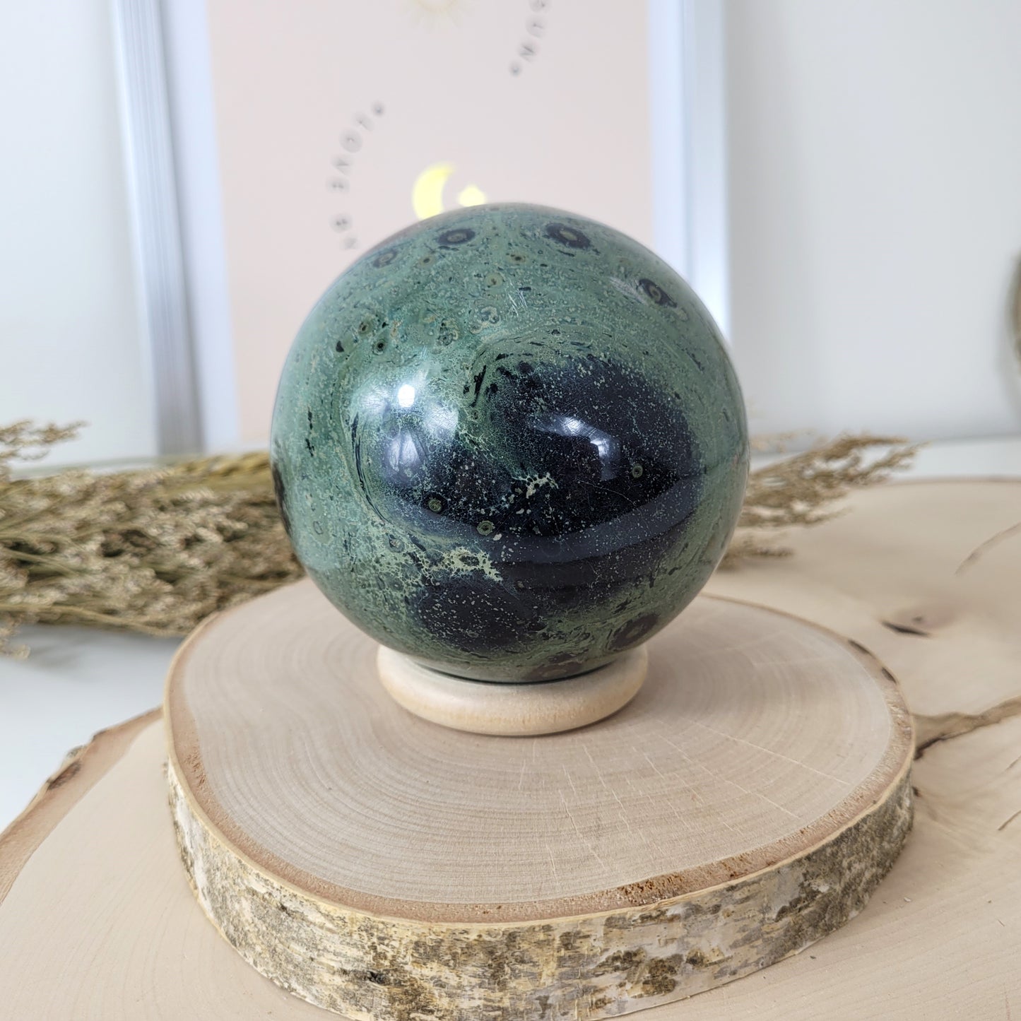 Eldarit Kugel 8,9 cm Durchmesser, 1083g