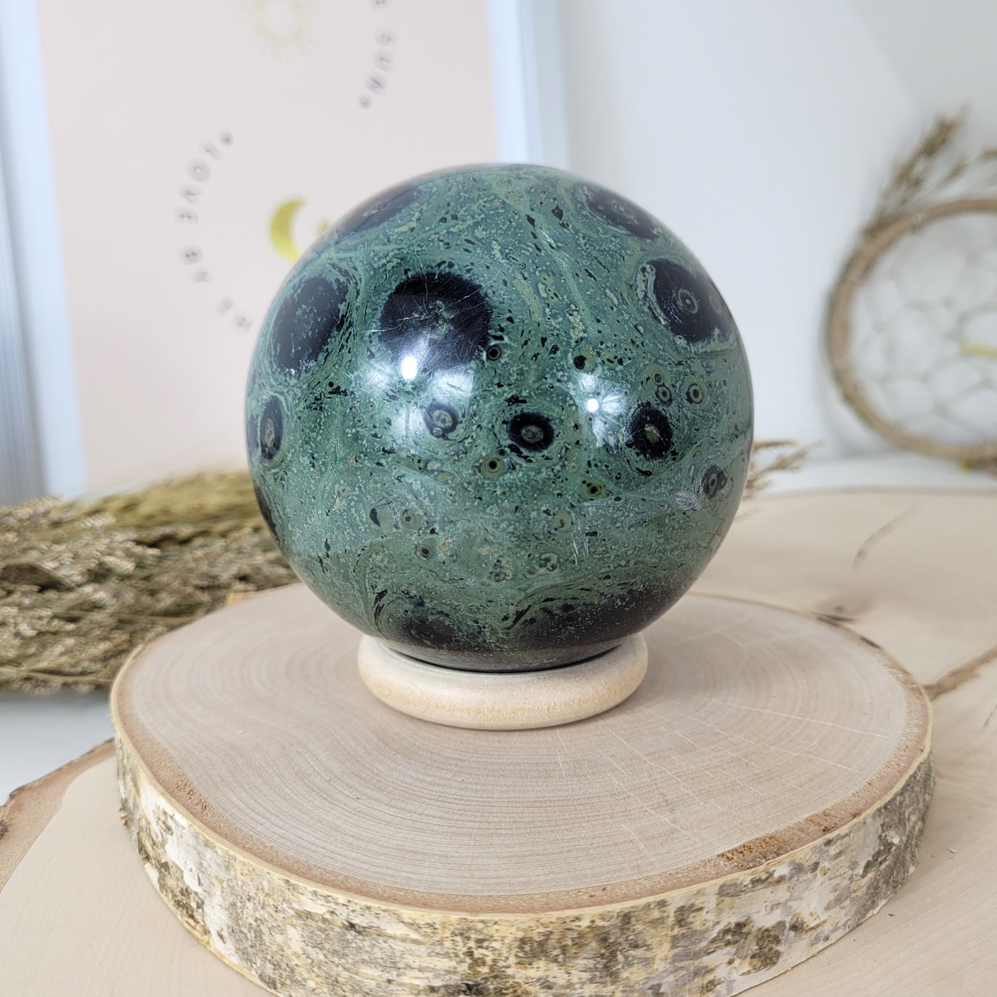 Eldarit Kugel 8,9 cm Durchmesser, 1083g