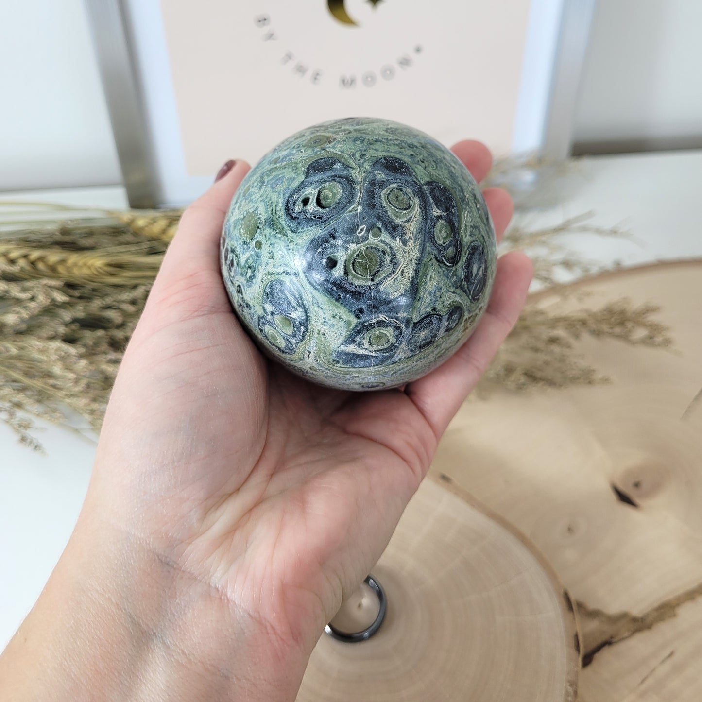 Eldarit Kugel 6,8 cm Durchmesser, 443g