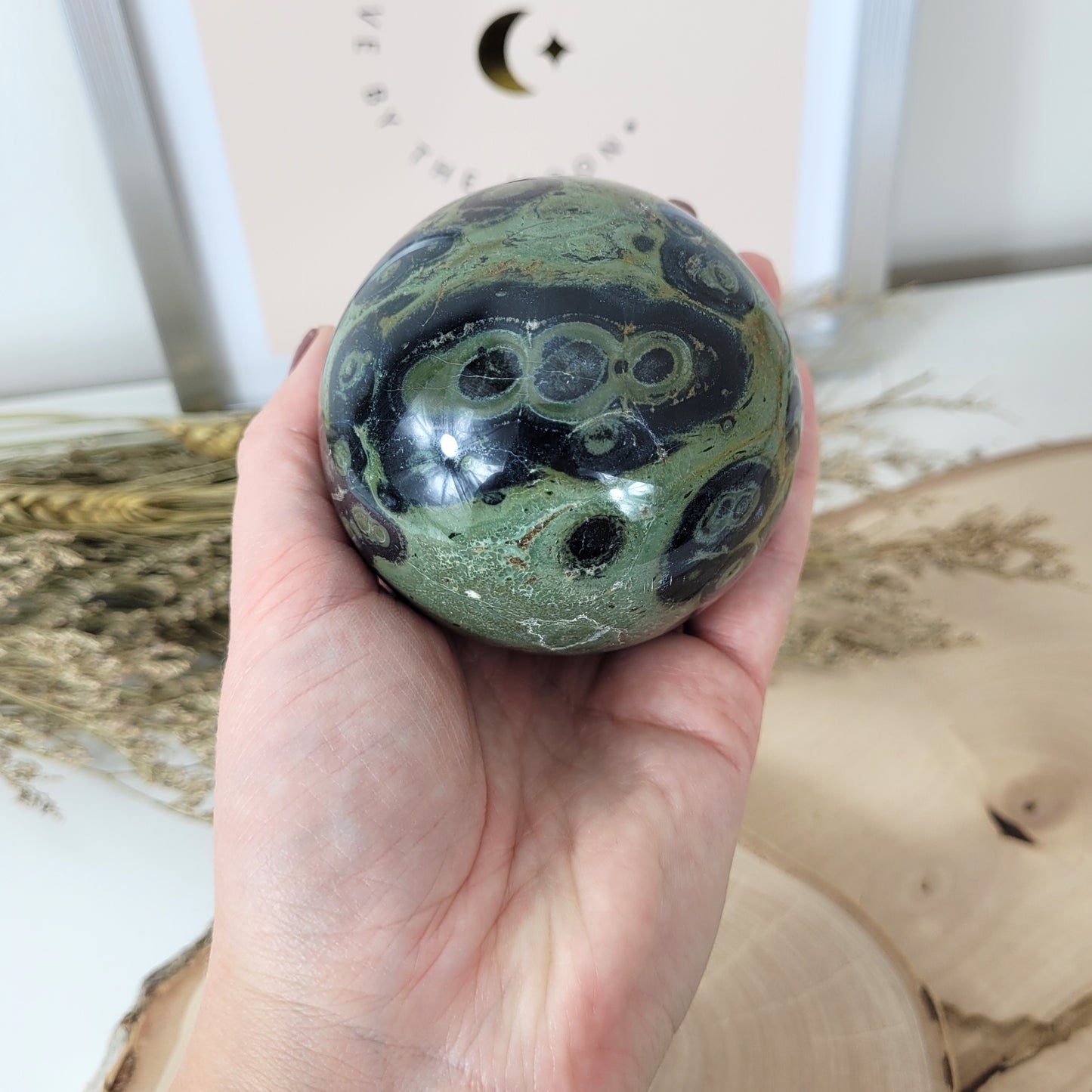 Eldarit Kugel 7,2 cm Durchmesser, 534g