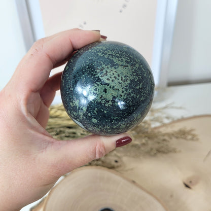 Eldarit Kugel 6,6 cm Durchmesser, 437g