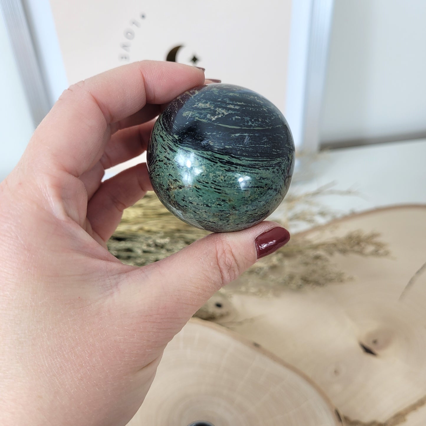 Eldarit Kugel 4,9 cm Durchmesser, 176g