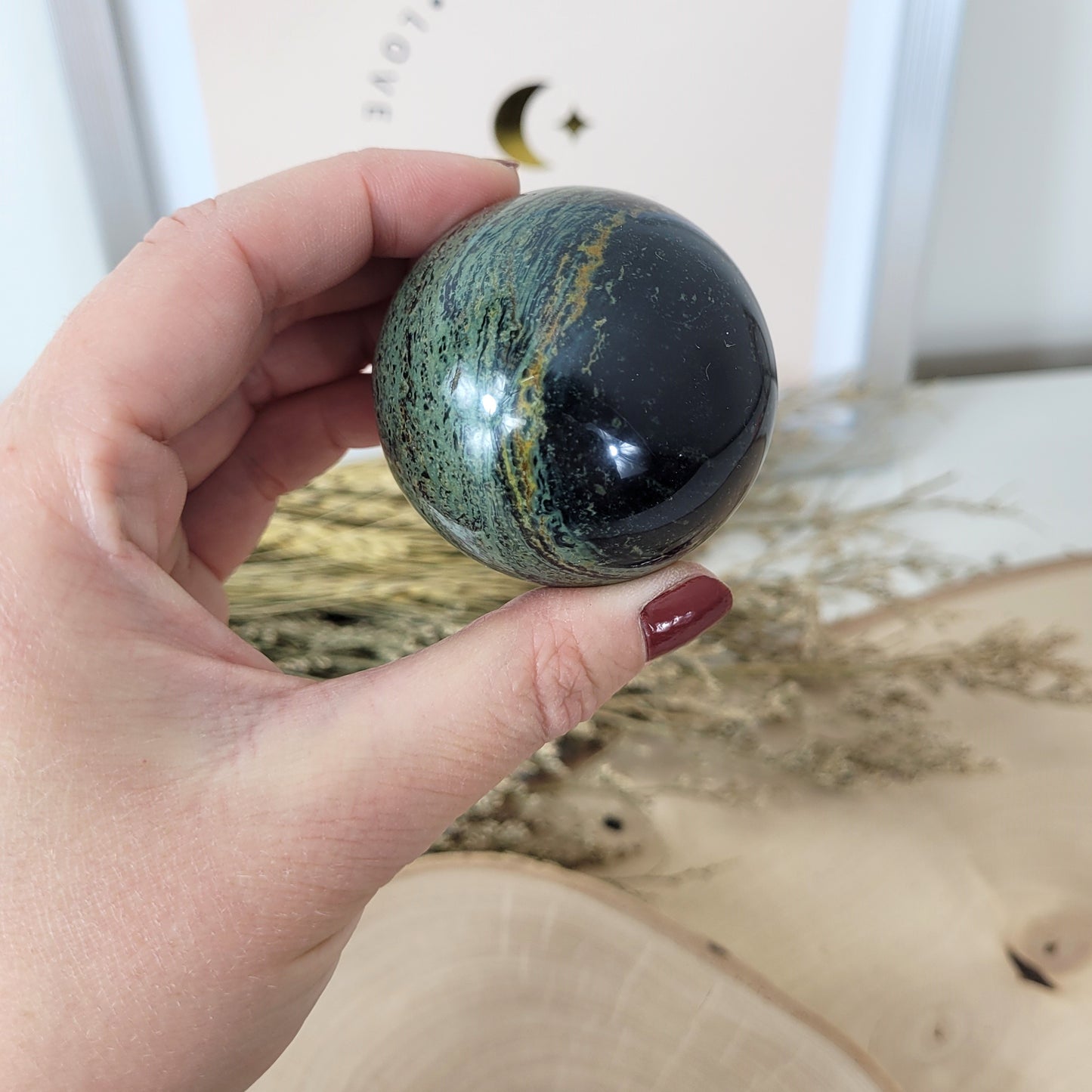 Eldarit Kugel 5 cm Durchmesser, 192g