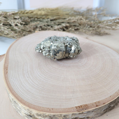 Pyrit Kristallstufe 5,3 x 3,2 cm