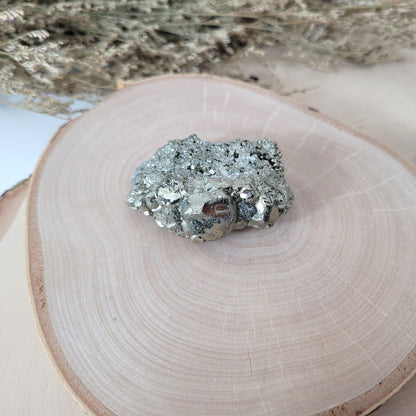 Pyrit Kristallstufe 5,3 x 3,2 cm