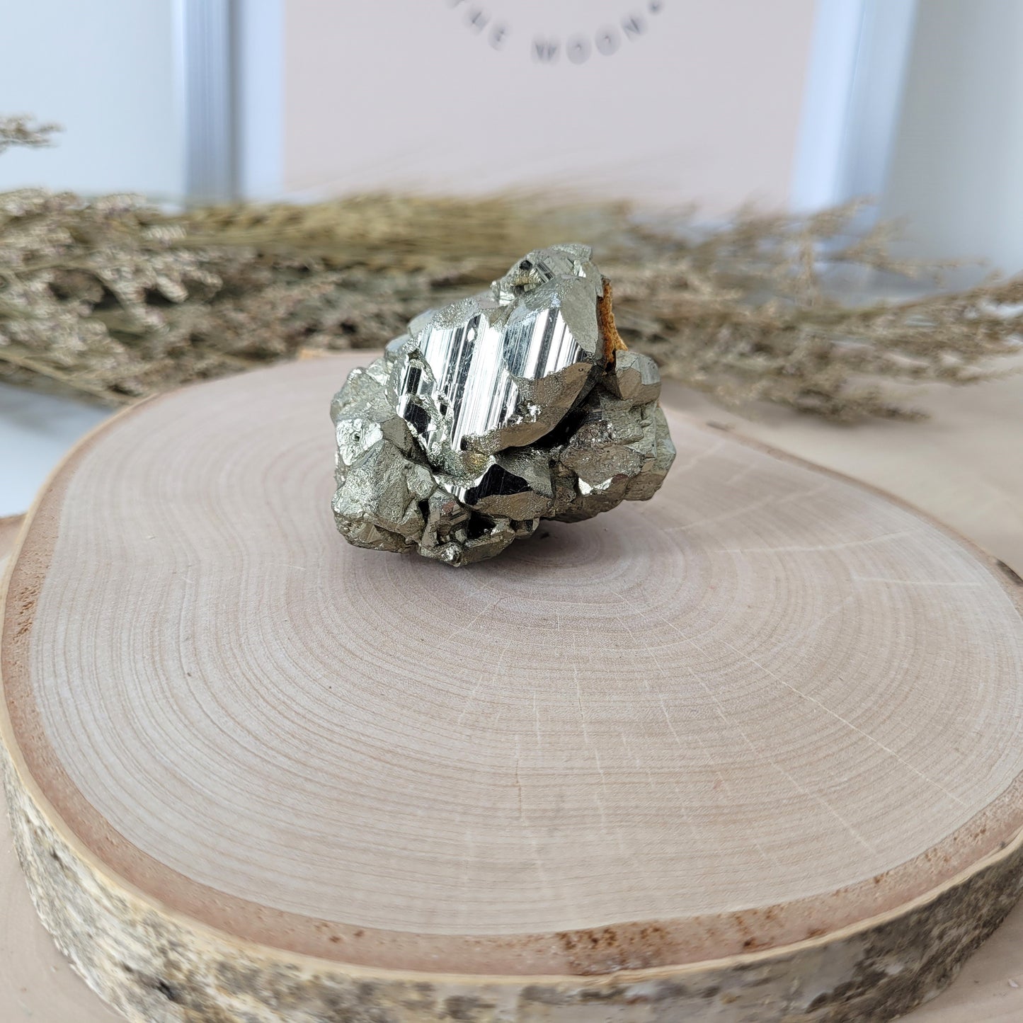 Pyrit Kristallstufe 5 x 3,3 cm