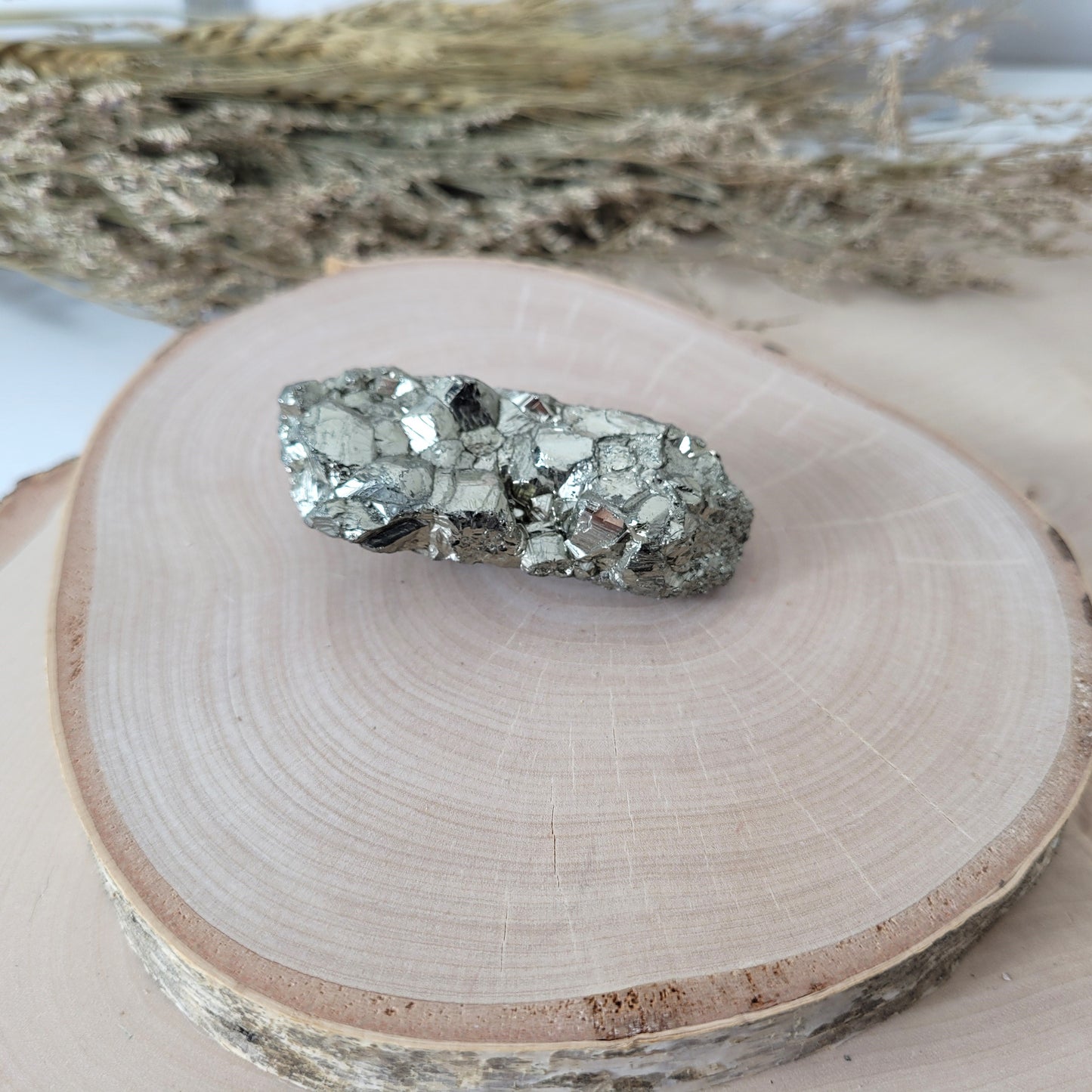 Pyrit Kristallstufe 6,5 x 3,3 cm