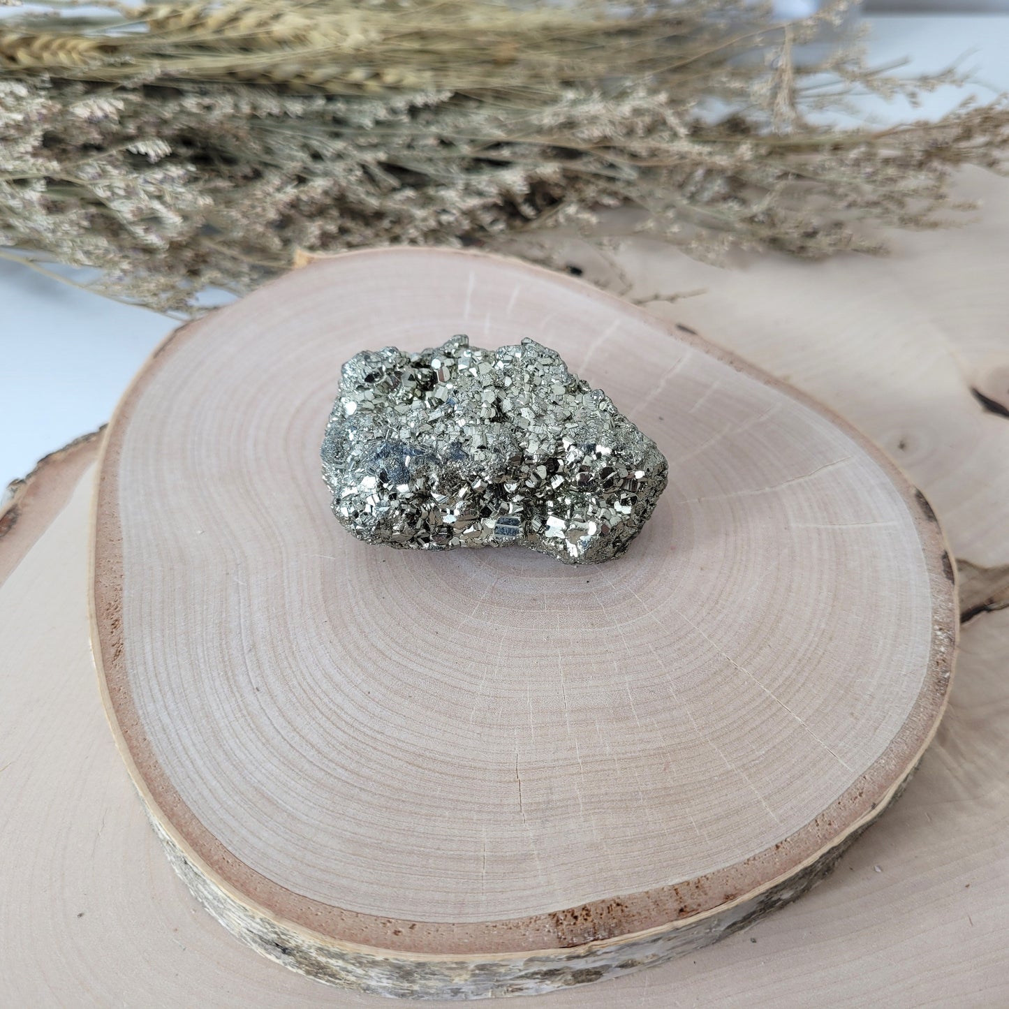 Pyrit Kristallstufe 5,6 x 3,4 cm