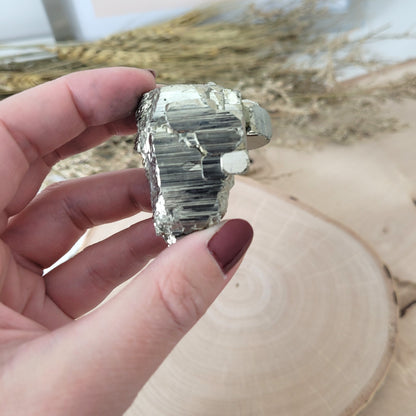 Pyrit Kristallstufe 5,1 x 3 cm