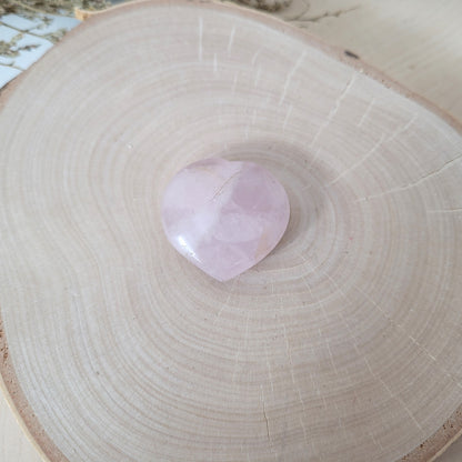 Rosenquarz Herz 3,2 cm