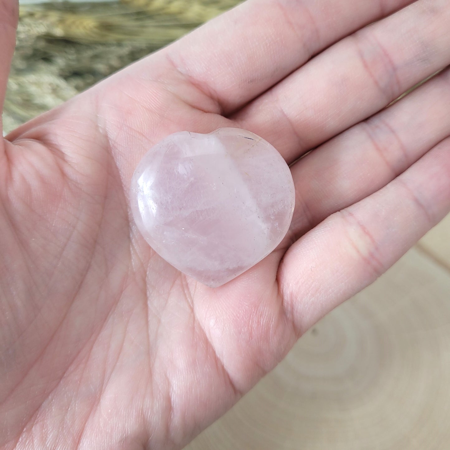 Rosenquarz Herz 3,2 cm