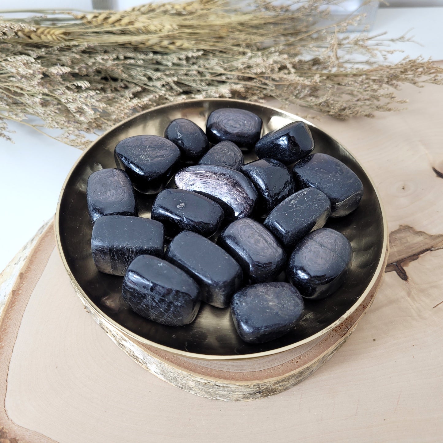 Hypersthen Trommelstein