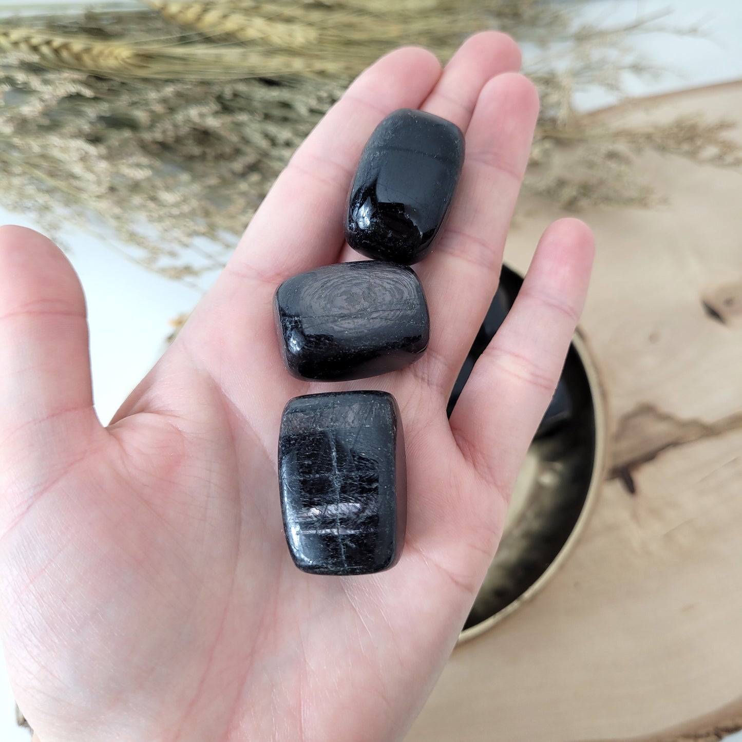 Hypersthen Trommelstein