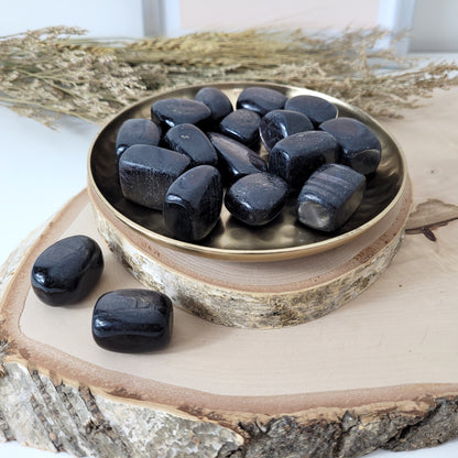 Hypersthen Trommelstein