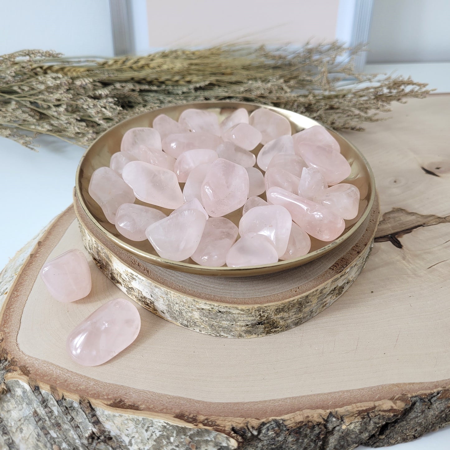 Girasol pink Trommelstein