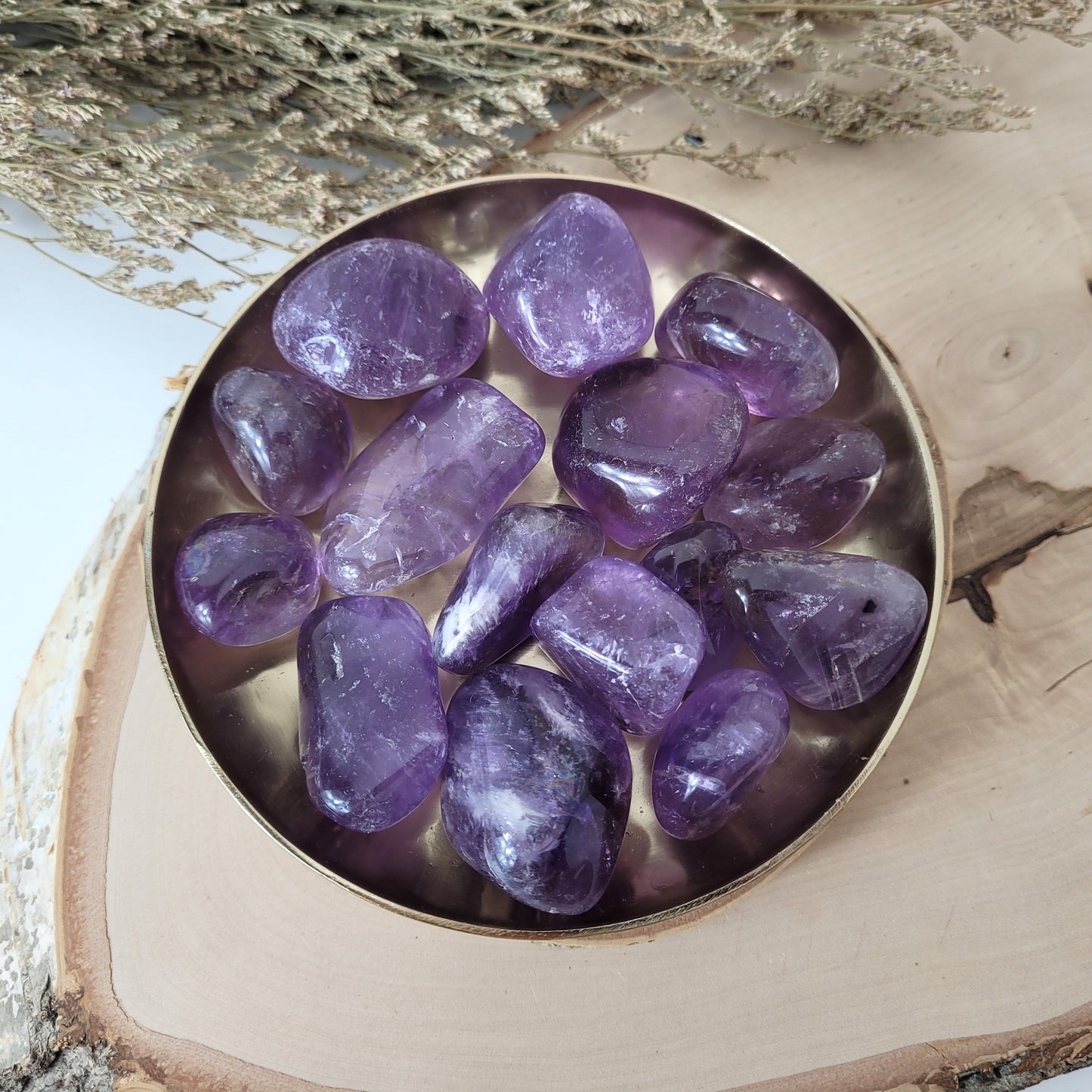 Amethyst Trommelstein