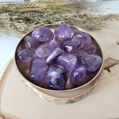 Amethyst Trommelstein