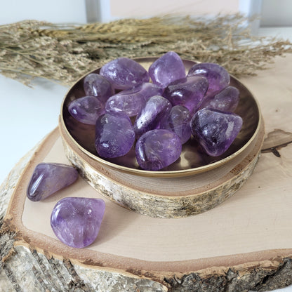 Amethyst Trommelstein